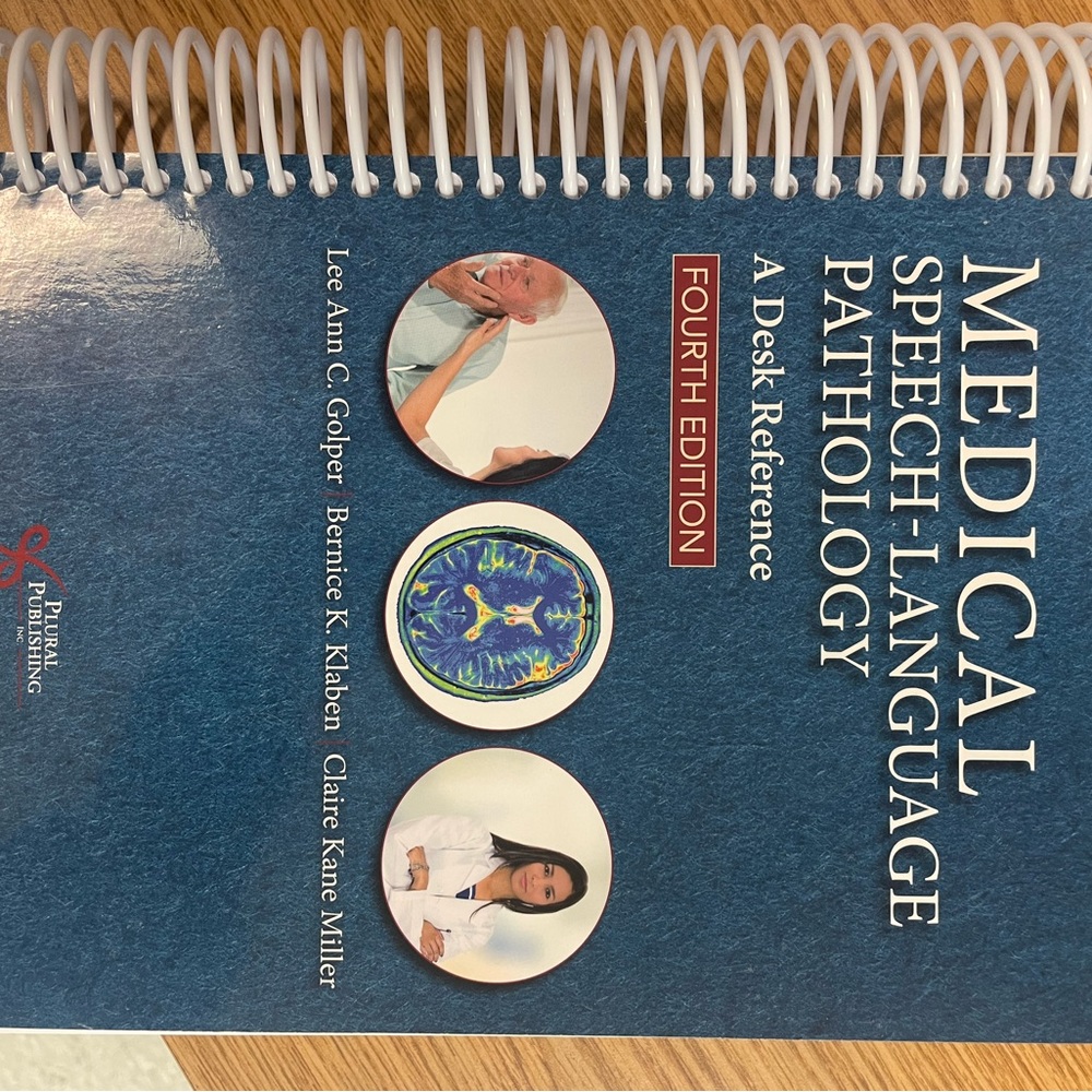 MEDICAL speech language pathology textbook